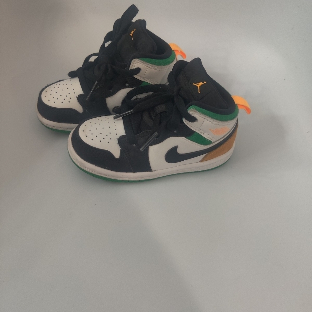 Kids Black and White Sneakers